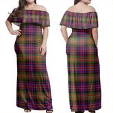 Clan Carnegie Modern Tartan Hawaii Dress FR31 Clan Carnegie Tartan Hawaii Dress